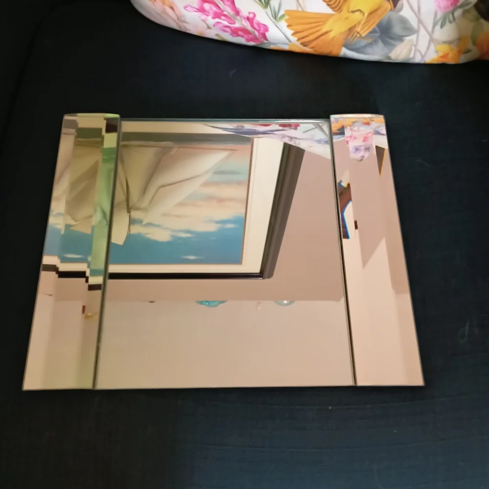 Beautiful Vanity Mirror w/ Bold sides. 12